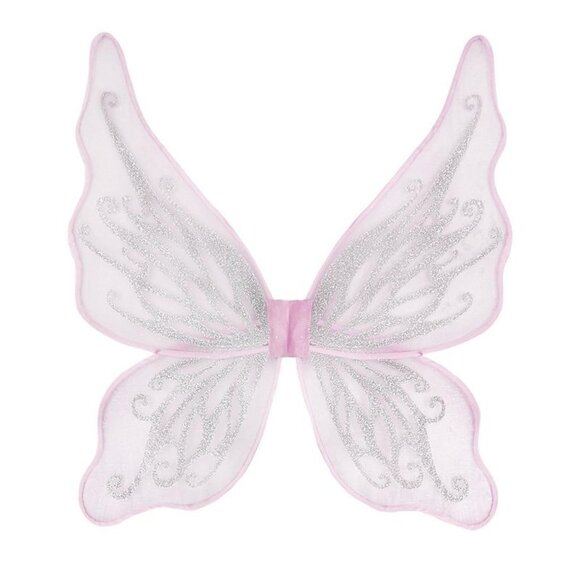 New w/Tag-Great Pretenders Pink Fairytale Flutter Wings - Picture 1 of 11